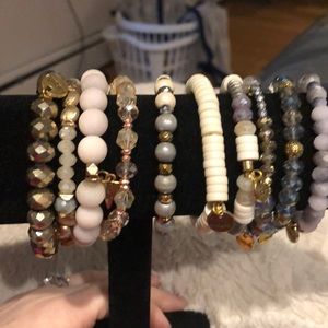 Set of 10 Erimish bracelets